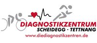 Logo Diagnostikzentrum Schirnding - Tettnang Logo des Diagnostikzentrums Schirnding - Tettnang mit rotem Herzschlag-Symbol und medizinischen Icons